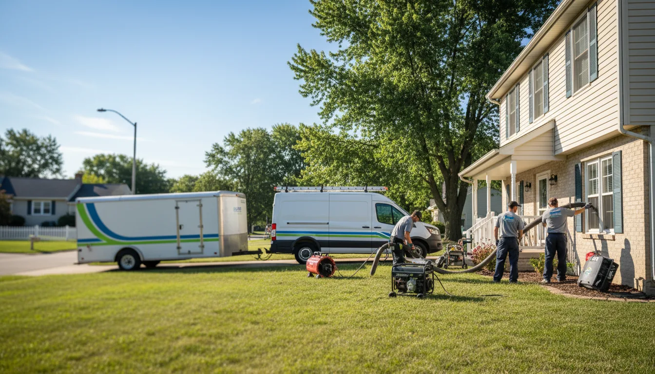Flooded Basement Restoration And Cleanup With Repair in Lemoyne, NE near me